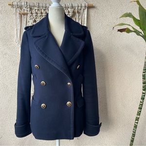 Reiss Reyhan wool pea coat